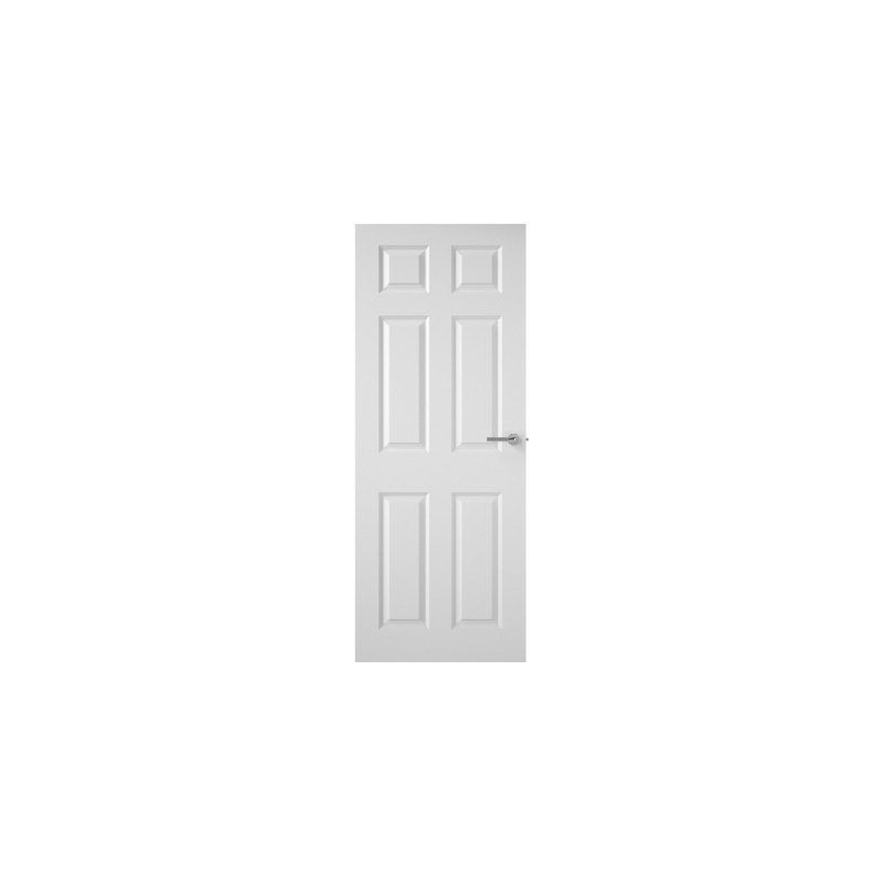 Premdor Moulded 6 Panel Smooth Fireshield Fd30 6'6 x 2'9 1981 x 838 x 44mm