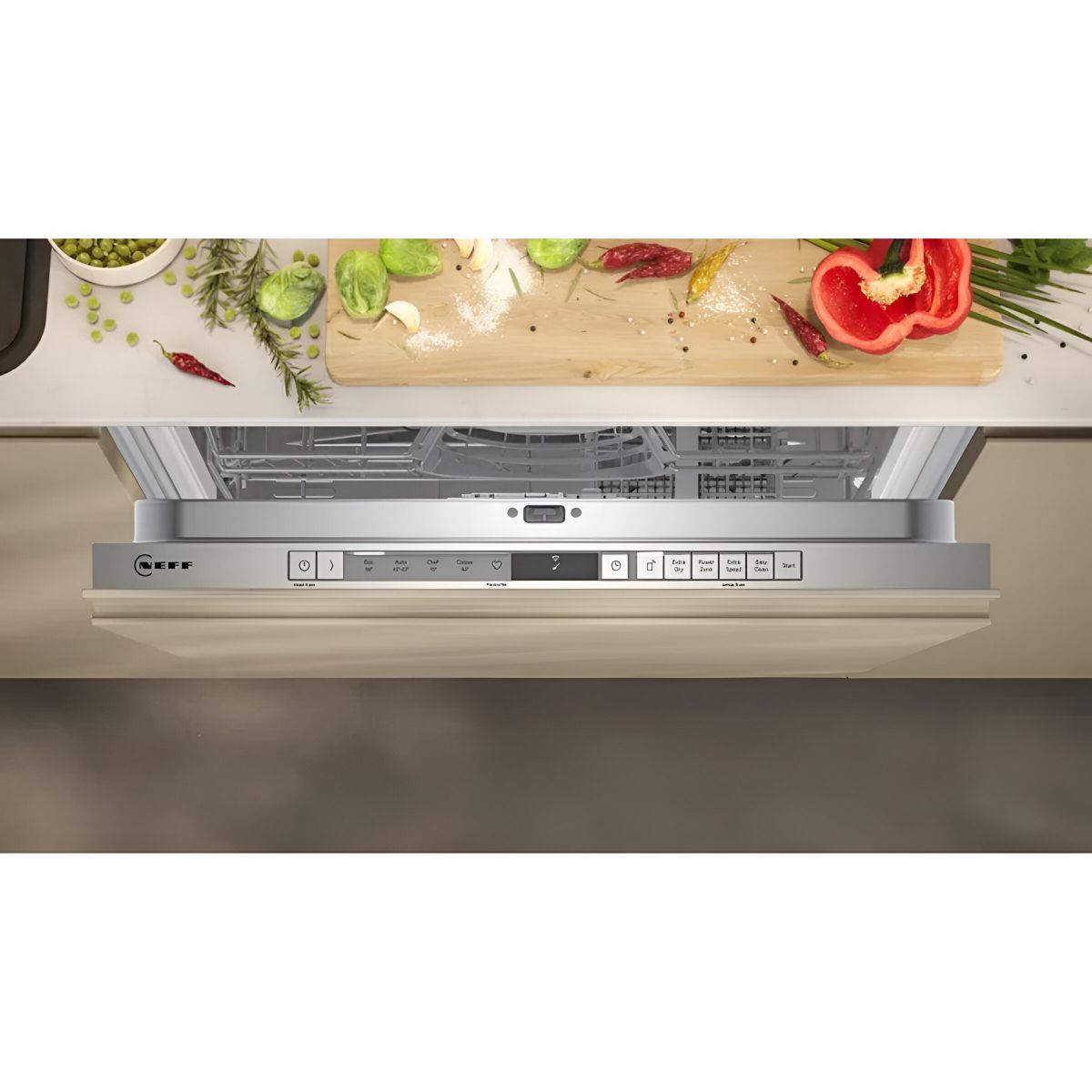 NEFF S153HKX03G N30 FULLY INTEGRATED DISHWASHER 600mm STAINLESS STEEL