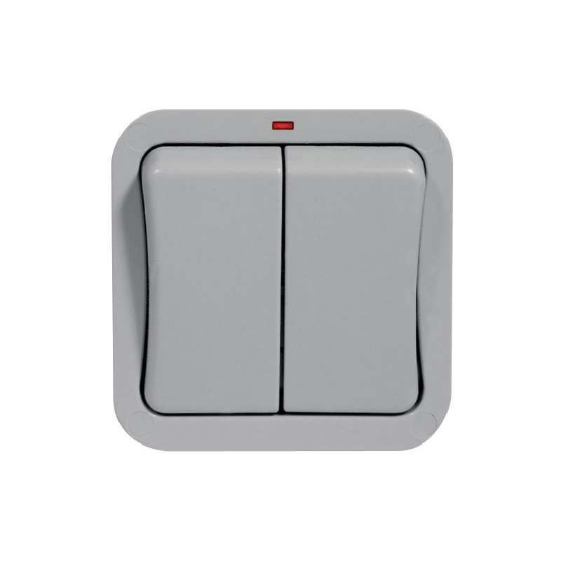NEXUS WP42 2-GANG 2 WAY SWITCH IP66 NEXUS STORM