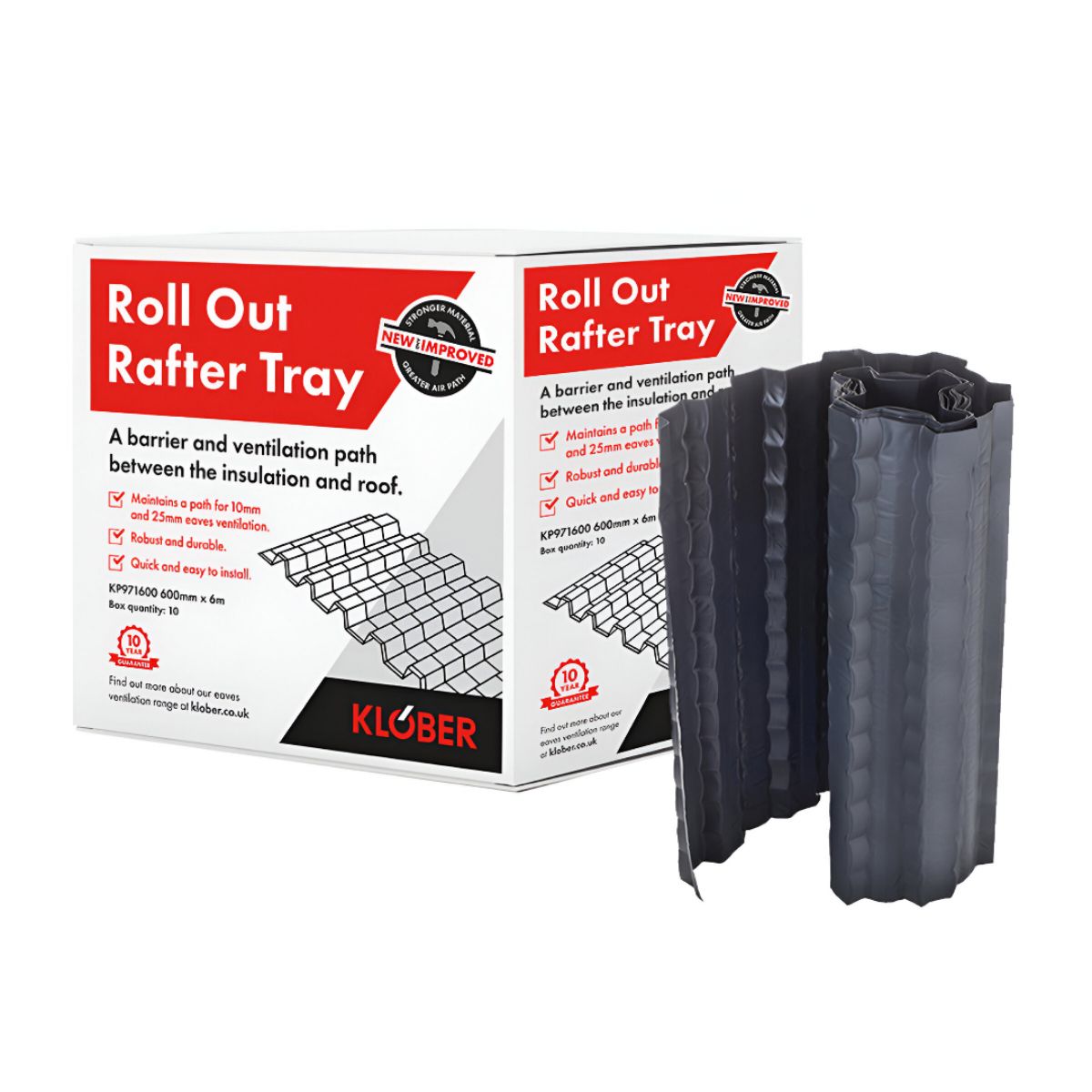 KLOBER ROLL OUT RAFTER TRAY 6m x 400mm KP975700