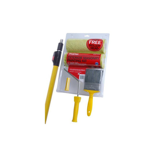 RODO PRKT004 PRODEC TWIN HEAD MASONRY PAINTING KIT AND POLE