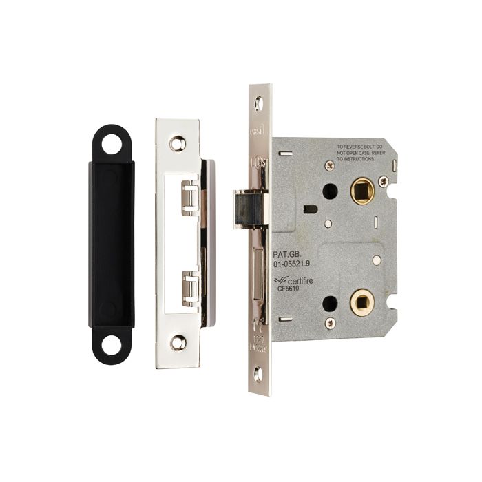 EASI-T BATHROOM LOCK 76mm NICKEL BAE5030NP/RP