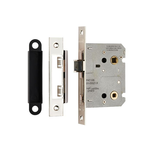 EASI-T BATHROOM LOCK 76mm NICKEL BAE5030NP/RP