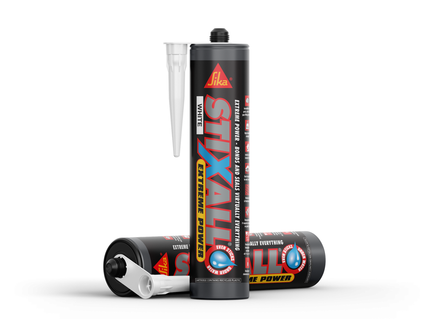 Everbuild Stixall Sealant 290ml White (STIXWE) – 12 Pack