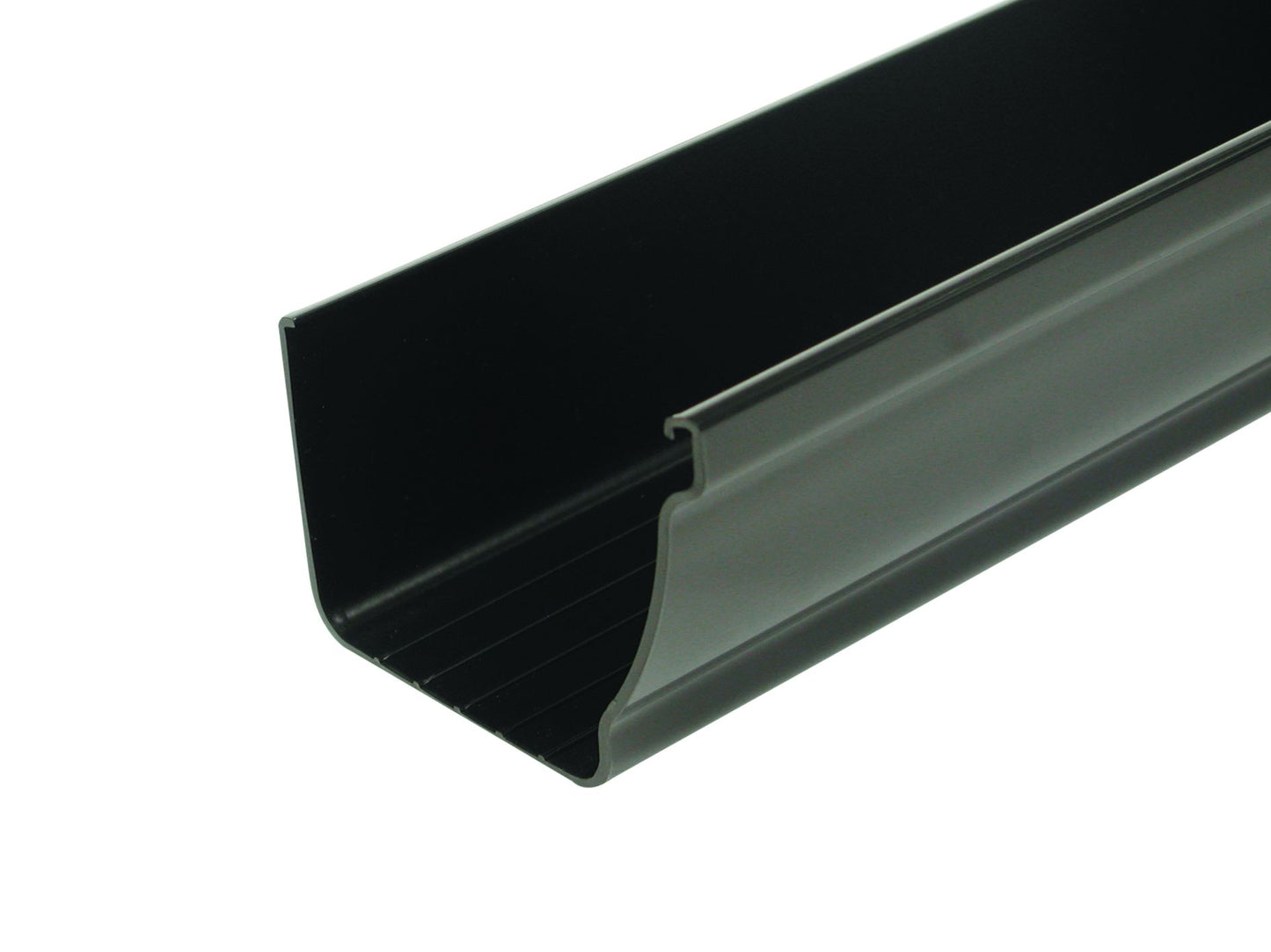 OSMASTORM 8T874 PVCU GUTTER 111mm x 4m 8T874B BLACK