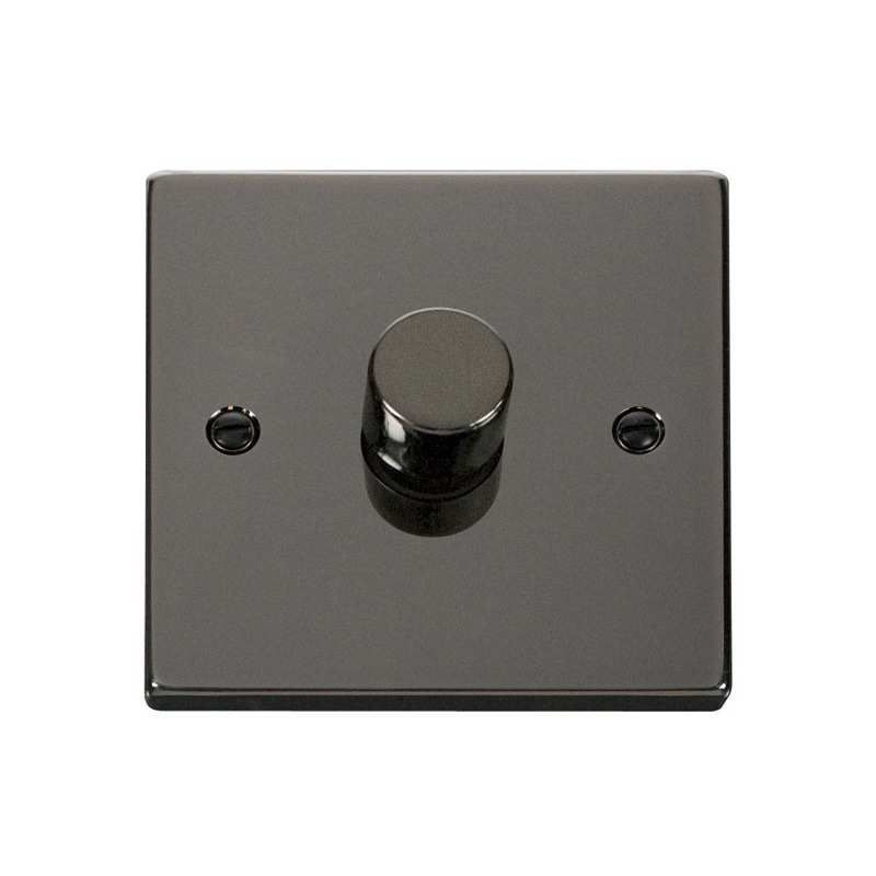 CLICK VPBN140 1G 2WAY 400W DIMMER SW BLK NICKEL