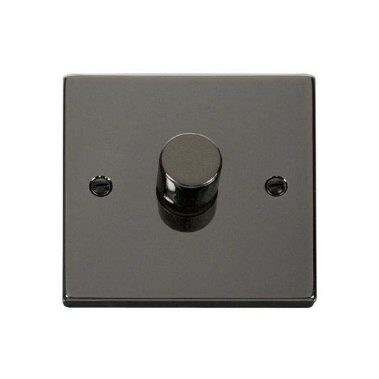 CLICK VPBN140 1G 2WAY 400W DIMMER SW BLK NICKEL