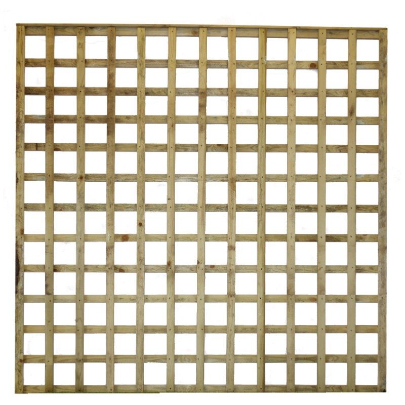 TAFS SALOP SQUARE TRELLIS PANEL 6 x 6' PT GREEN P6TT