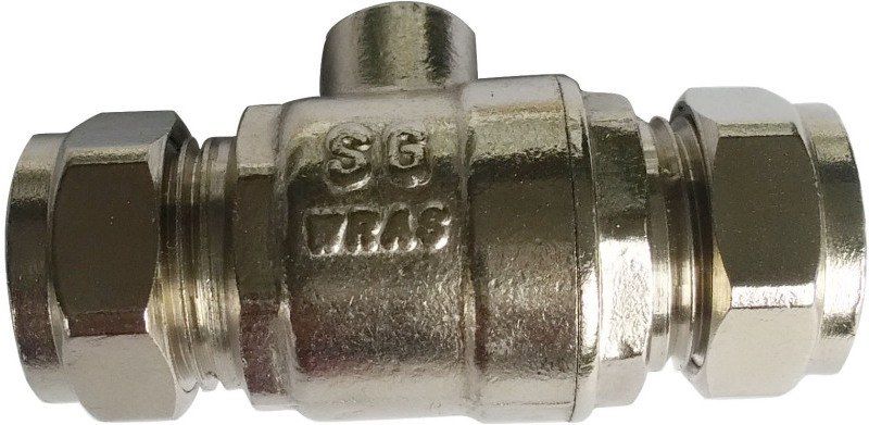 INTA LEVER HANDLE BALL VALVE 15mm BLUE LBV209315B