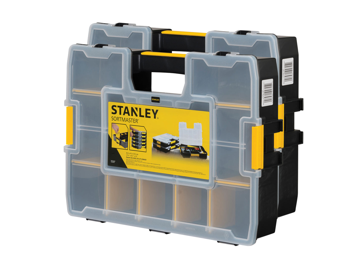 STANLEY STA195839 SORT MASTER ORGANISERS (TWIN PACK)