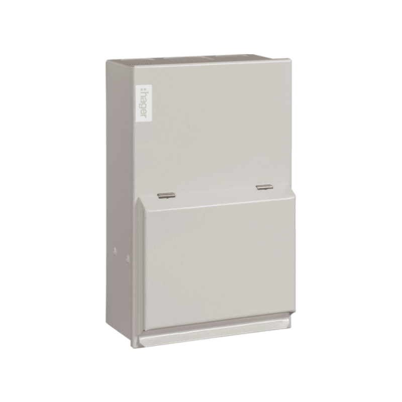 HAGER VML004 4 WAY DIN RAIL ENCLOSURE