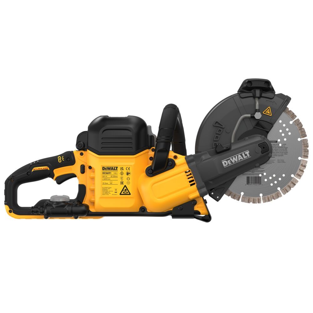 DeWalt 54V FlexVolt Xr Cut Off Saw 230mm With 2 x 9.0ah Li-ion Batte | DCS691X2-GB