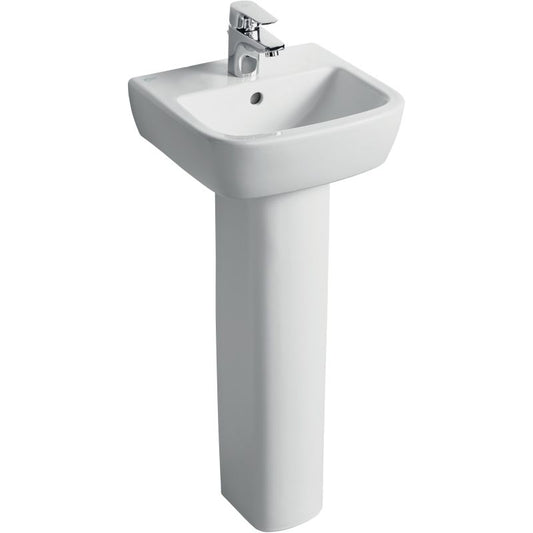 IDEAL STANDARD T059301 TEMPO HANDRINSE 1TH BASIN 400mm WHITE