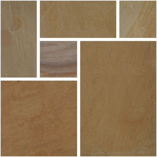 PAVESTONE NATURAL STONE 900 x 600mm CALIBRATED BUFF 01004108