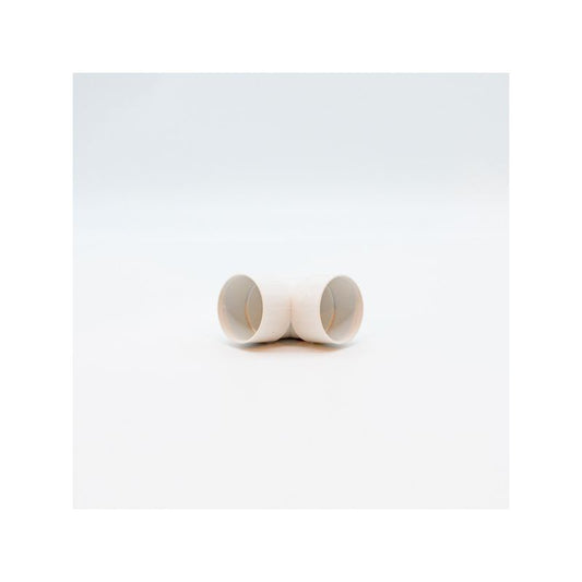 POLYPIPE ABS KNUCKLE BEND 40mm x 90deg WS16 WS16W WHITE