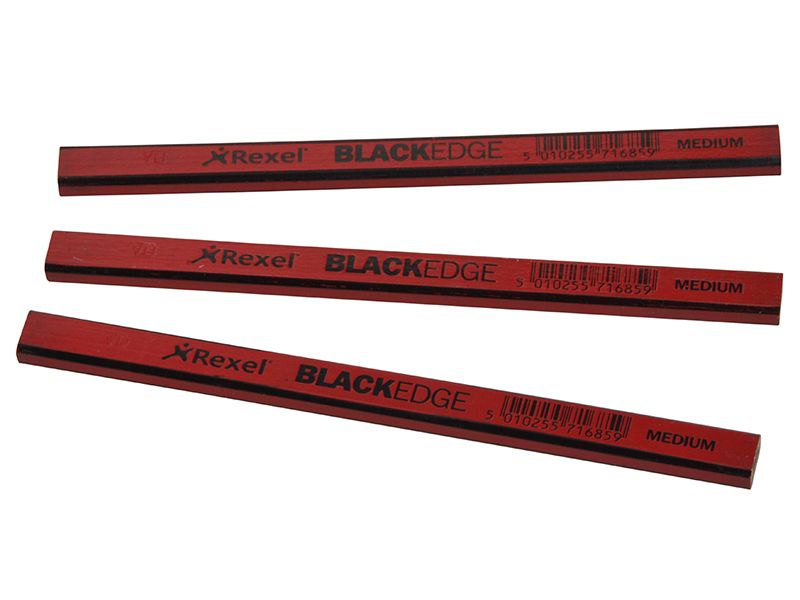 Blackedge BLAR Red / Med Carpenters Pencil Red