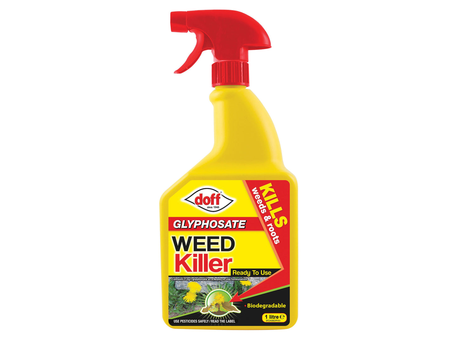 DOFF DOFFOA00 RTU ADVANCED WEEDKILLER SPRAY GUN 1l