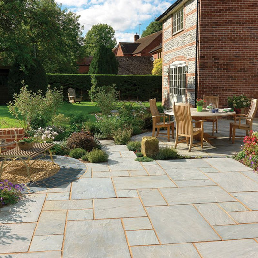 PAVESTONE NATURAL STONE (7.2m2 PACK) CALIBRATED LIGHT GREY 01118104
