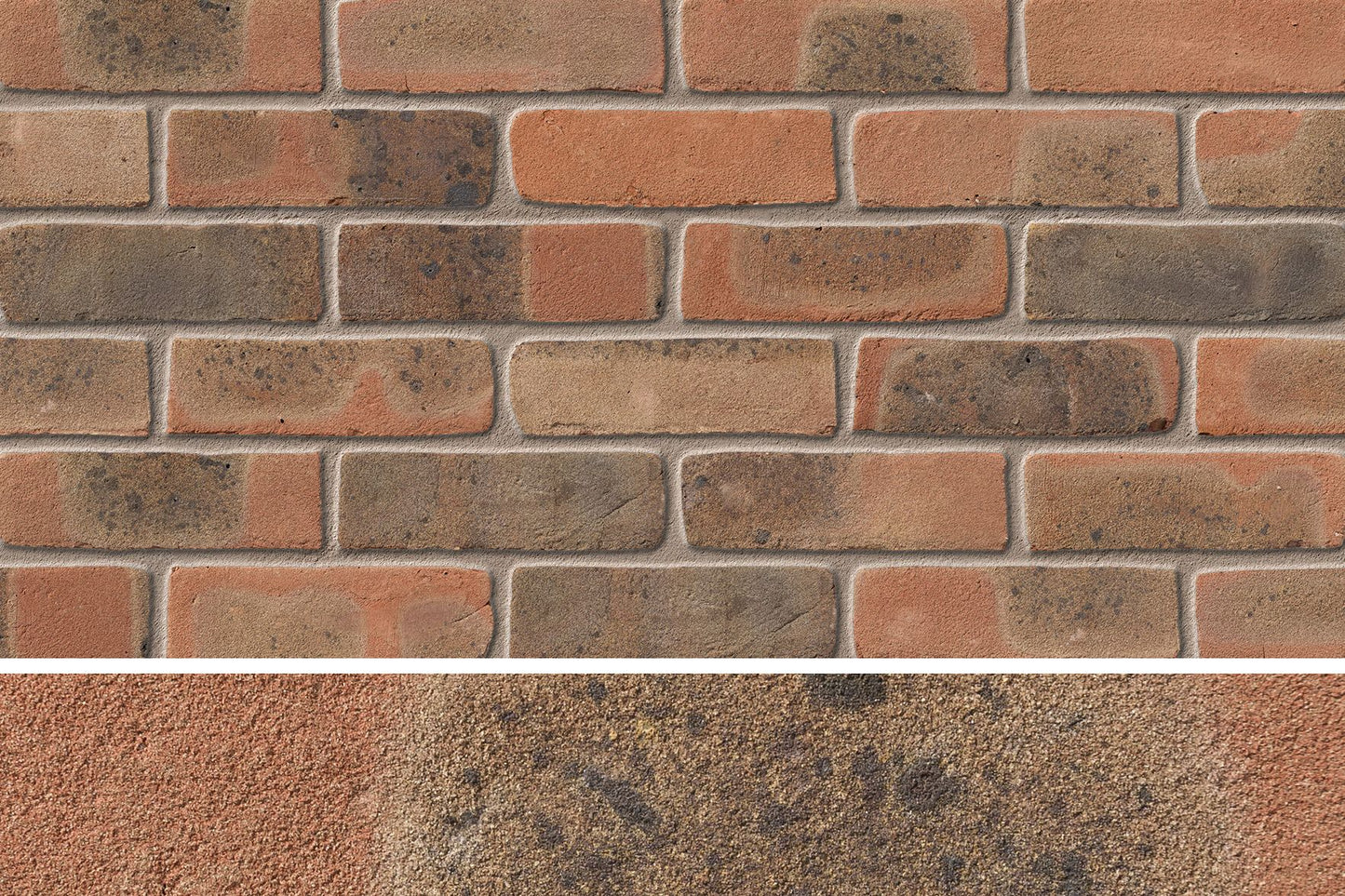 IBSTOCK ASHDOWN COTTAGE MIXTURE BRICKS 65mm (100 PER LEG) A4001A