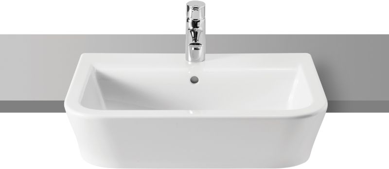 C003371 GAP 1TH SEMI RECESSED BASIN 560 x 400mm