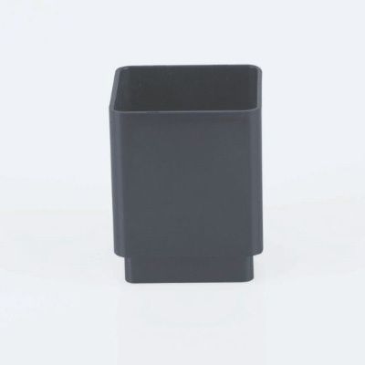 BRETT DOWNPIPE SQUARE CONNECTOR ANTHRACITE GREY BR506