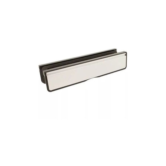 DUFFELLS TSS 12" TELESCOPIC LETTERPLATE FOR UPVC DOORS 40-80mm WHITE TSSLET124080W