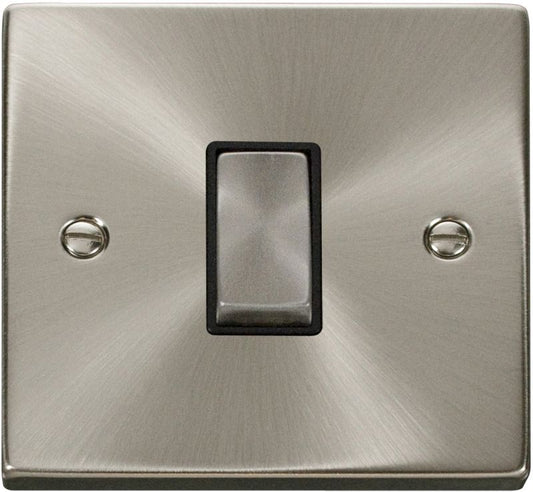 CLICK VPSC425BK 1G 10AX INT SWITCH SATIN CHROME
