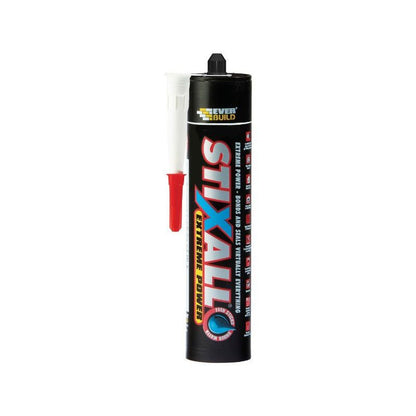 Everbuild Stixall 290ml Black STIXBK