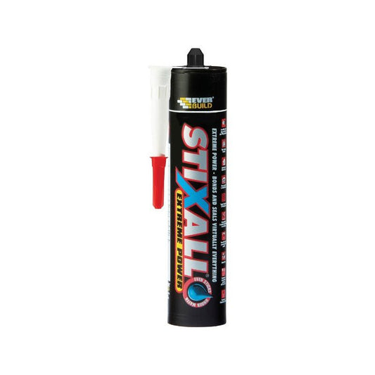 Everbuild Stixall 290ml Black STIXBK