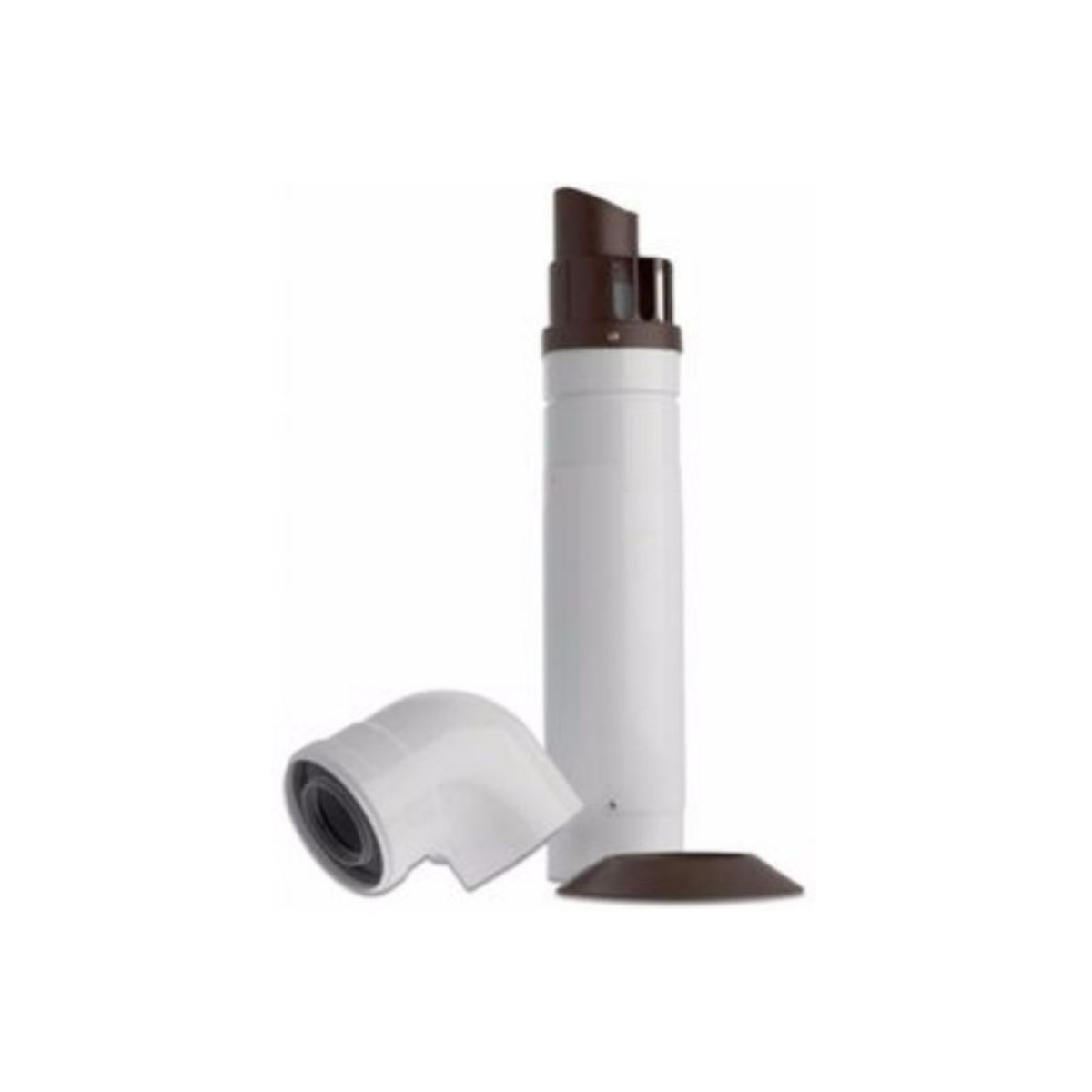 BAXI/MAIN/POTTERTON STANDARD TELESCOPIC FLUE KIT WHITE 720599401 104671