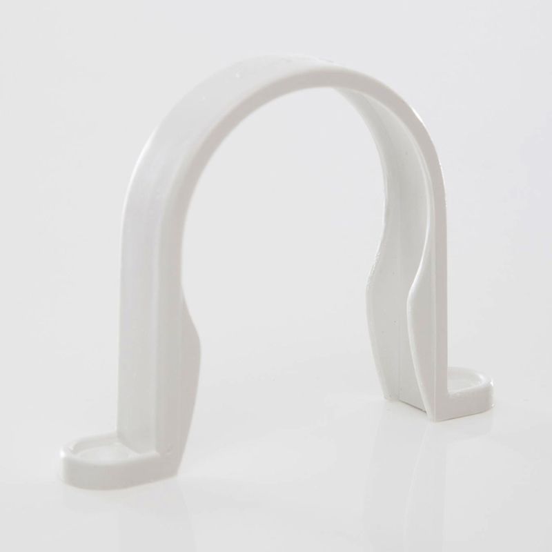 POLYPIPE ABS PIPE CLIP 50mm WS65 WS65W WHITE