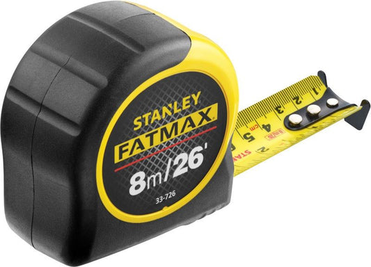 STANLEY STA033726 FATMAX BLADE ARMOR TAPE MEASURE 8M/26FT