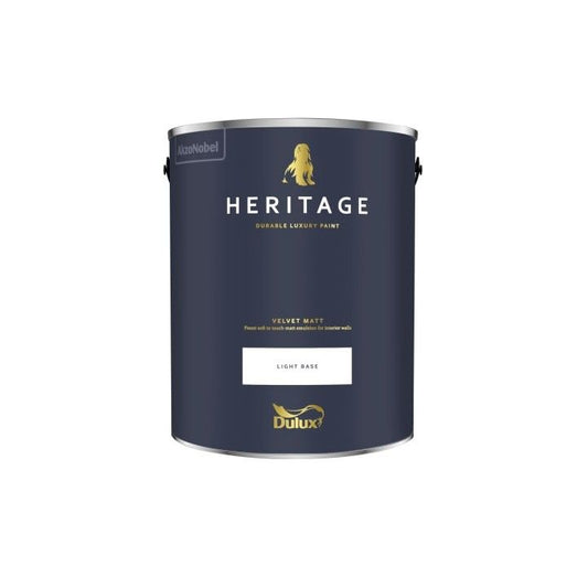 DULUX TRADE HERITAGE VELVET MATT BASE 5l LIGHT 5479962