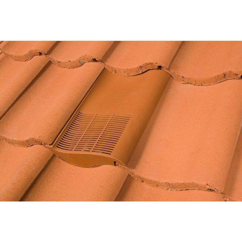 KLOBER SINGLE PANTILE VENT TERRACOTTA KG9860-0152