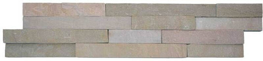 GLOBAL STONE CLADDING 600 x 150mm BUFF BROWN (PACK OF 6) BBSC6515B