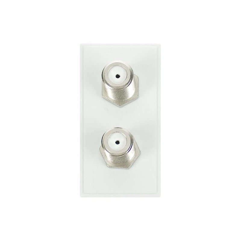 CLICK MM406WH DOUBLE SATELLITE MODULE WHITE