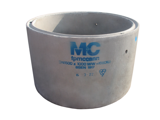 F P MCCANN P10 MANHOLE RING 1500 x 1000mm C/W STEPS 2823