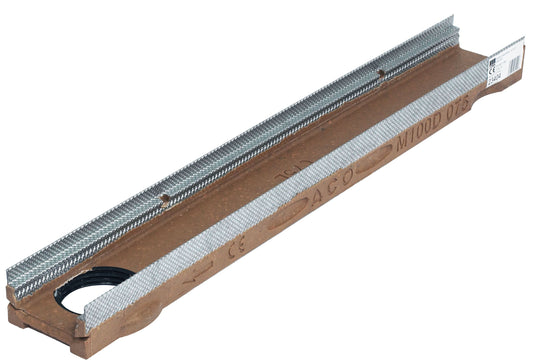 ACO M100D MULTIDRAIN 075V SHALLOW CHANNEL 75mm x 1m 23076