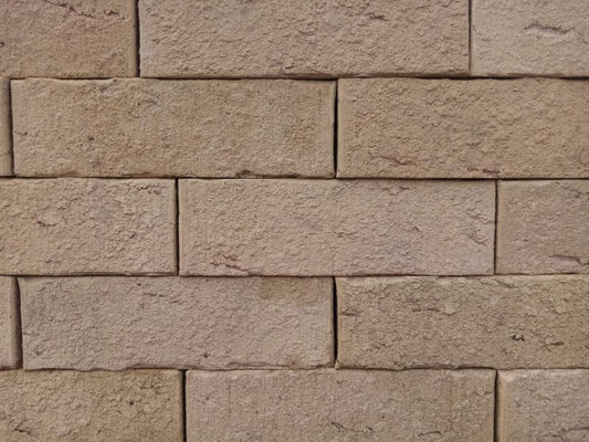 TBS FIELDHOUSE KLINKER BUFF SANDFACED BRICK 65mm (LLAY ONLY)