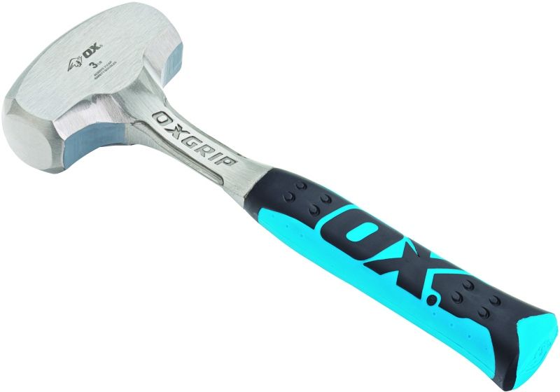 OX-P082703 PRO CLUB HAMMER 3lb  STEEL WITH NON- SLIP GRIP