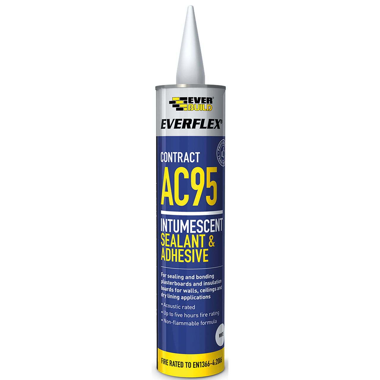 Everbuild Ac95 Intumescent Acoustic Sealant 900ml AC95900