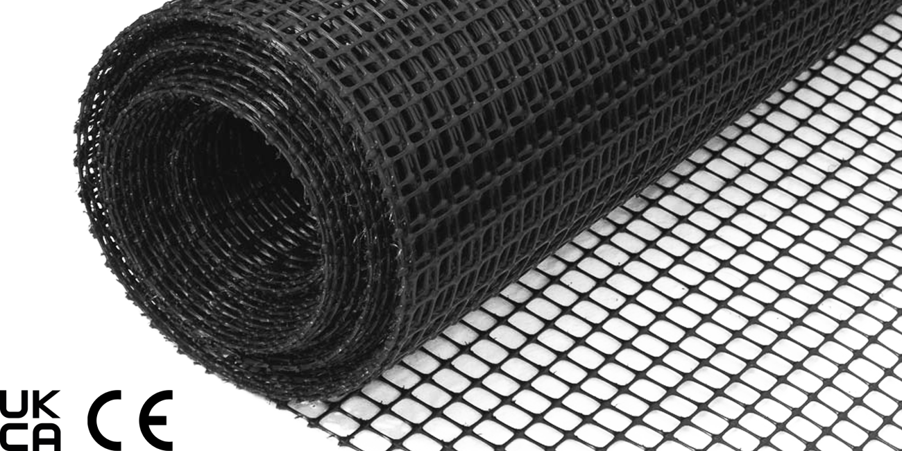 WREKIN POLY E-GRID 30 BIAXIAL ROLL GEOGRID 4 x 50m GGEGRID/30
