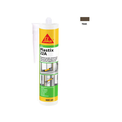 Sika Plastix-22A Premium Grade 300ml Teak / Brown SKPLAS22ATK