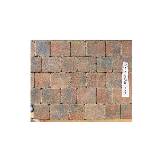 TOBERMORE TEGULA 175 x 140 x 50mm PAVING HEATHER TEG50175HEA