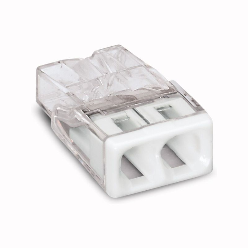 WAGO 2273-202 PUSHWIRE CONNECTOR 2WAY (BOX 100)