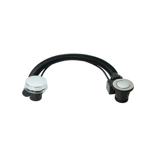 VIVA ROUND CLICKER SLOTTED BASIN WASTE BW001