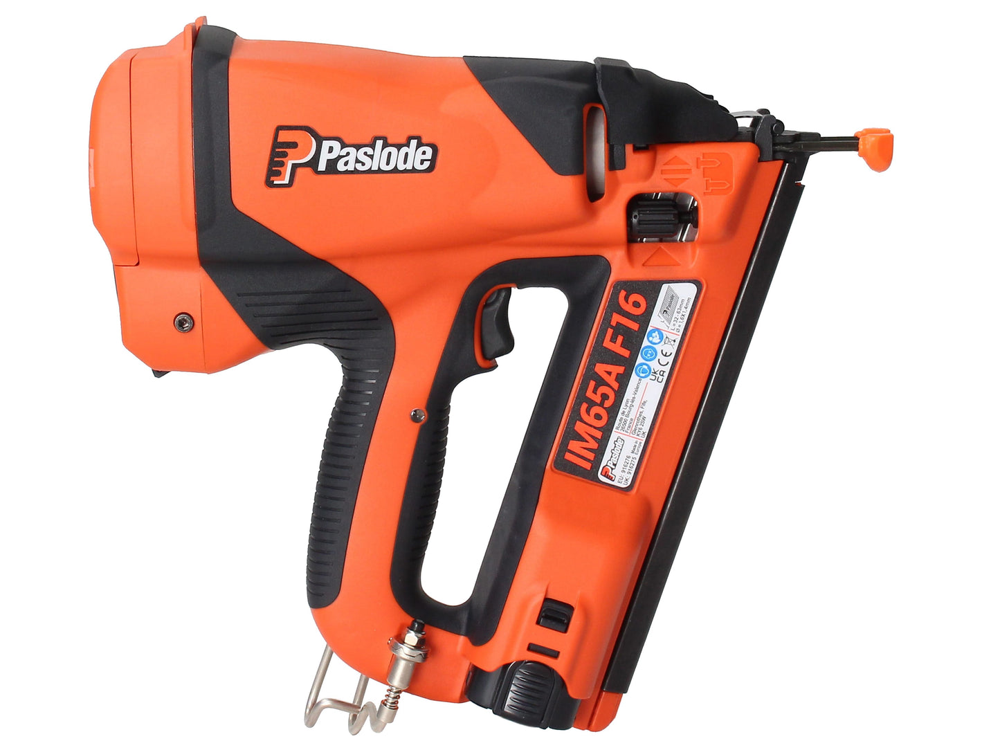 PASLODE 916275 IM65A 2ND FIX LI-ION ANGLED BRAD NAILER WITH BATTERY 