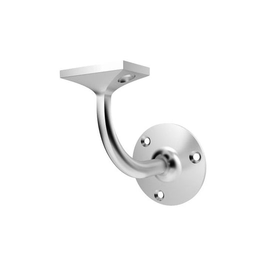 LIGHTWEIGHT HANDRAIL BRACKET 2 1/2" BOXED SATIN CHROME AA85SC