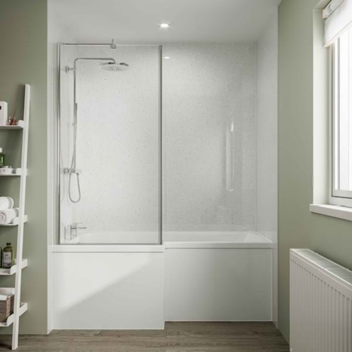 MULTIPANEL MP3308SHRHLTG17 CLASSIC HYDROLOCK T&G WALL PANEL 2400 x 1200mm WHITE SNOW
