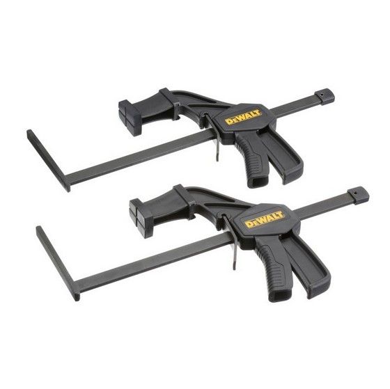 DeWalt Guide Rail Quick Clamps (Pair) | DWS5026-XJ